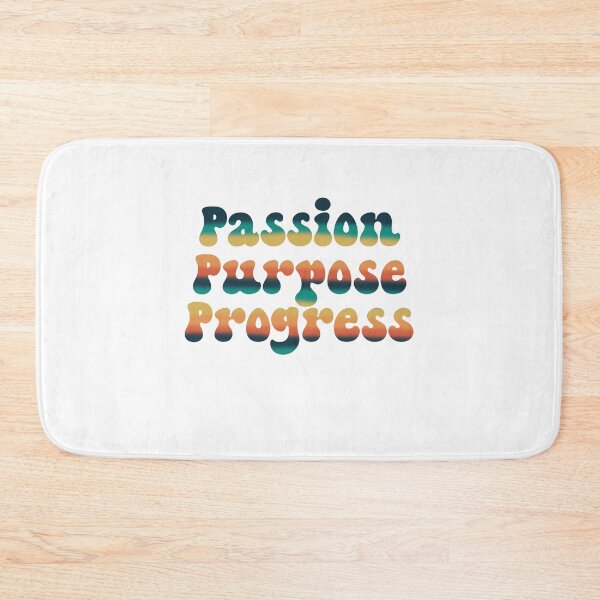 Item preview, Passion Purpose Progress Retro T-shirt designed and sold by Nerdygirlteez.
