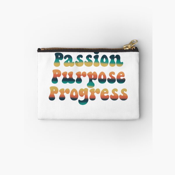 Item preview, Passion Purpose Progress Retro T-shirt designed and sold by Nerdygirlteez.