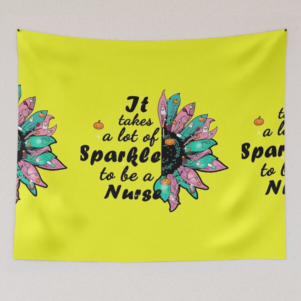 Item preview,     IT` TAKE A LOT OF SPARKLE TO BE A NURSE designed and sold by marie1919.