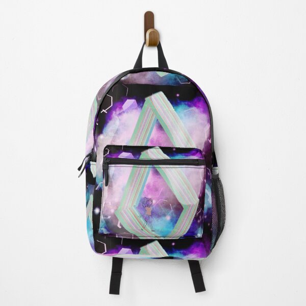 Item preview, Her Space Geometry Walk with Black Background - Collage Animation designed and sold by jolabrese.