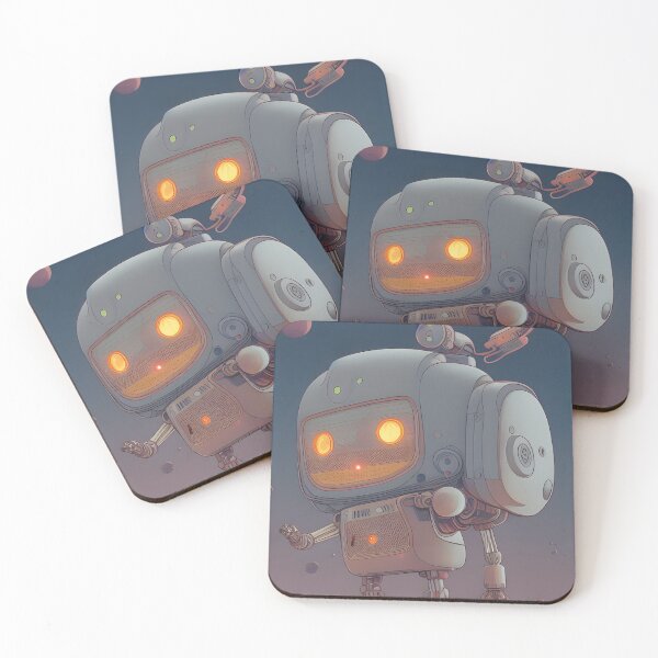 Item preview, The Little Robot designed and sold by NerdyGirlArtist.
