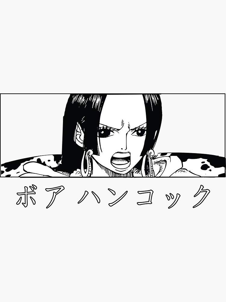 "boa hancock" Sticker for Sale by empty25 Redbubble