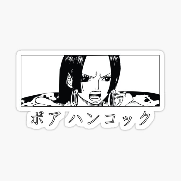 Boa Hancock - One Piece v.3 color version Sticker for Sale by Geonime