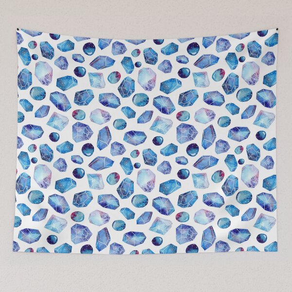 Item preview, Geometrical Diamond Watercolor Pattern designed and sold by Suzy Perez Art.