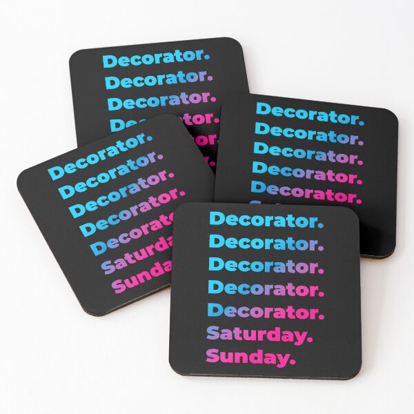 Item preview, Decorator. Saturday. Sunday. designed and sold by SVPOD.