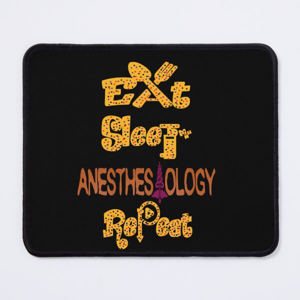 Item preview, Eat sleep anesthesiology repeat,  designed and sold by Chakilogy.