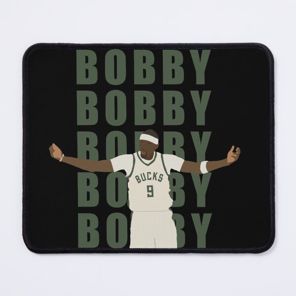 Item preview, Milwaukee Bucks Bobby Portis Bobby Chant - Black Background designed and sold by occho97.