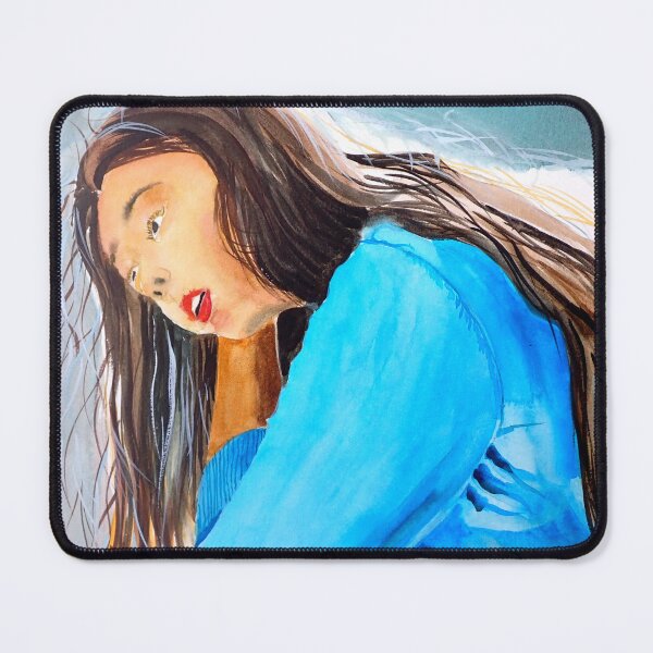 Item preview, Girl With Long Hair in Sunlight designed and sold by julyperson.