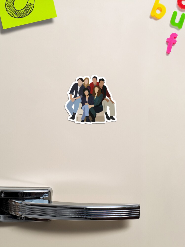 Friends Sticker Pack, Ross Rachael Chandler Monica Phoebe Joey