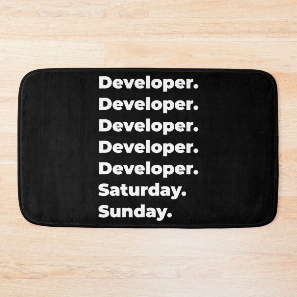 Item preview, Developer saturday and sunday designed and sold by SVPOD.