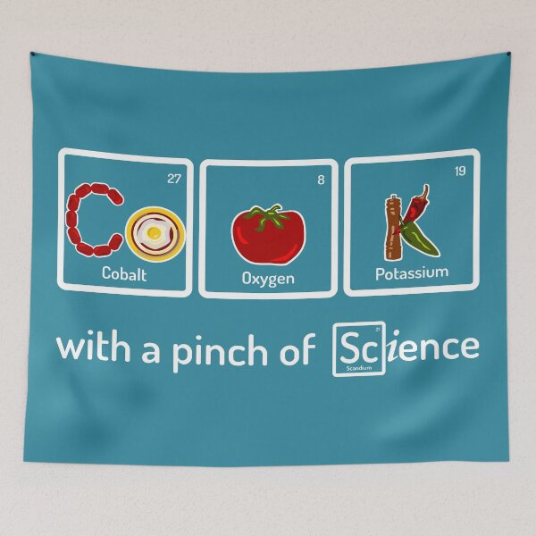 Item preview, CoOK with a pinch of Science  designed and sold by Pinch-Sci.