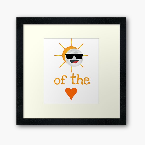 Item preview, solar eclipse of the heart  designed and sold by AwesomerTM.