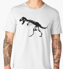 T REX, SKELETON, Tyrannosaurus Rex, Dinosaur Men's Premium T-Shirt