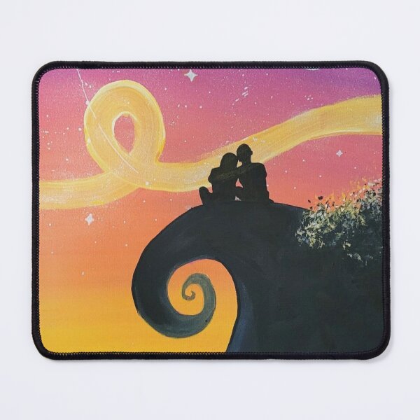 Item preview, Taurus and Aries on their beautiful date. designed and sold by ljworkart.