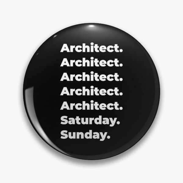 Item preview, Architect saturday and sunday designed and sold by SVPOD.