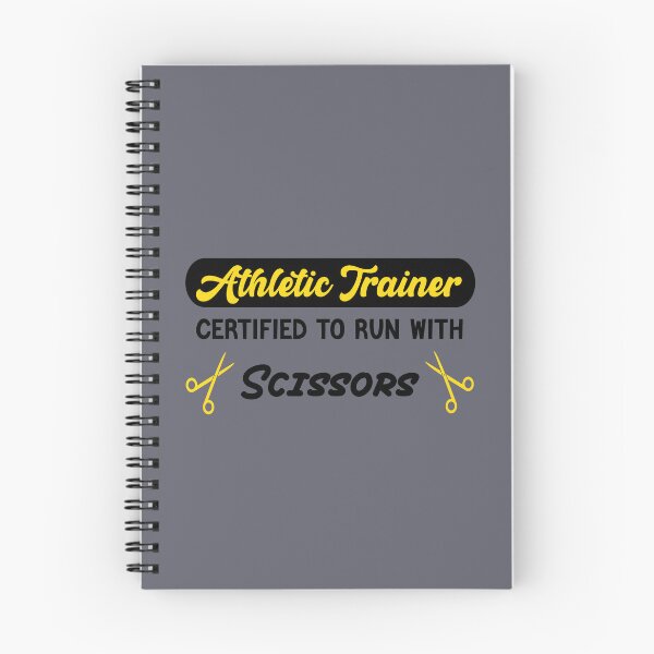 Item preview, Athletic Trainer Certified To Run With Scissors designed and sold by Cute Shark.