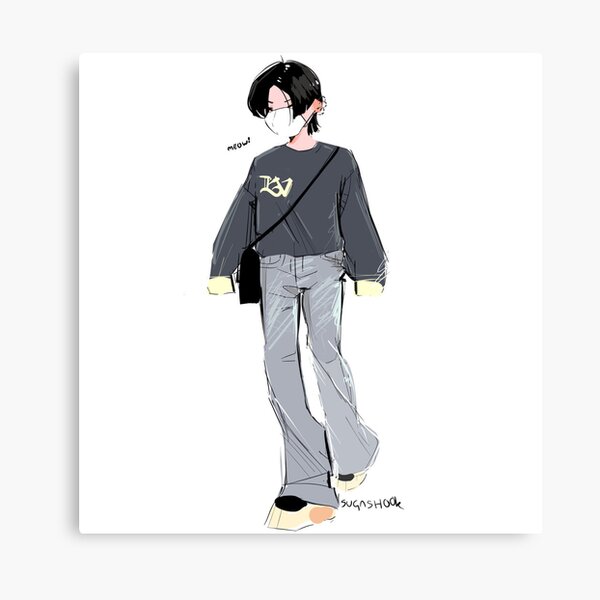 YOONGI Canvas Print