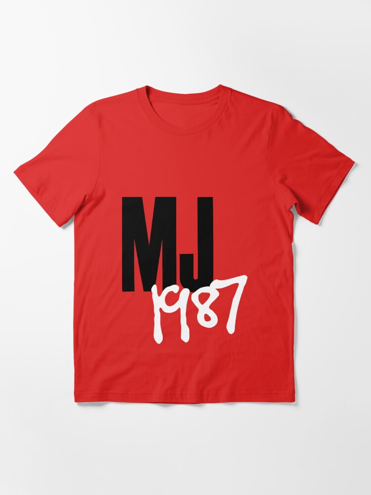 BAD - MJ 1987 - white (Michael Jackson) | Essential T-Shirt