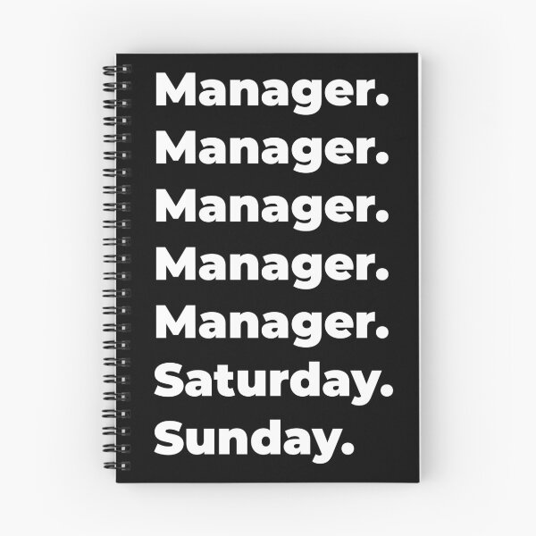 Item preview, Manager saturday and sunday designed and sold by SVPOD.