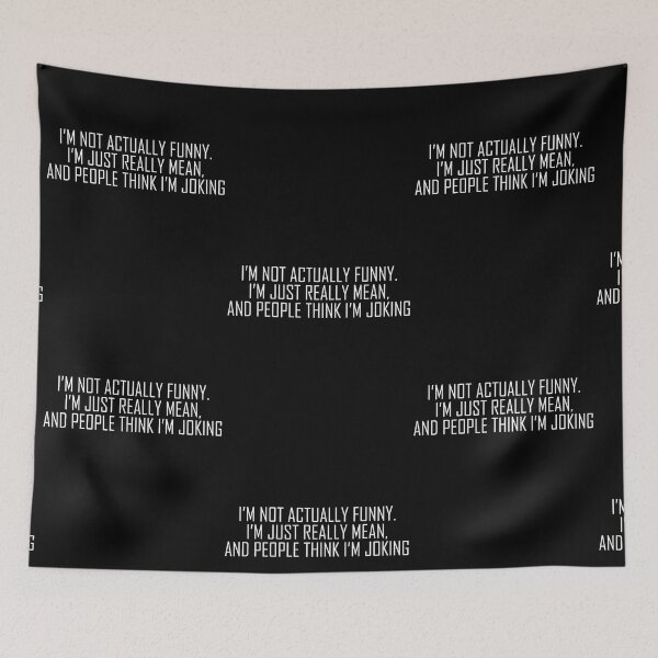 Item preview, Funny Mean Joking designed and sold by Gonkpoke.