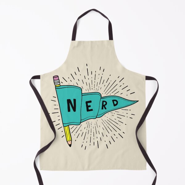 Item preview, Nerd and Proud - Pencil Flag Banner Pennant for artists, animators, illustrators, and designers designed and sold by thedesigngarden.