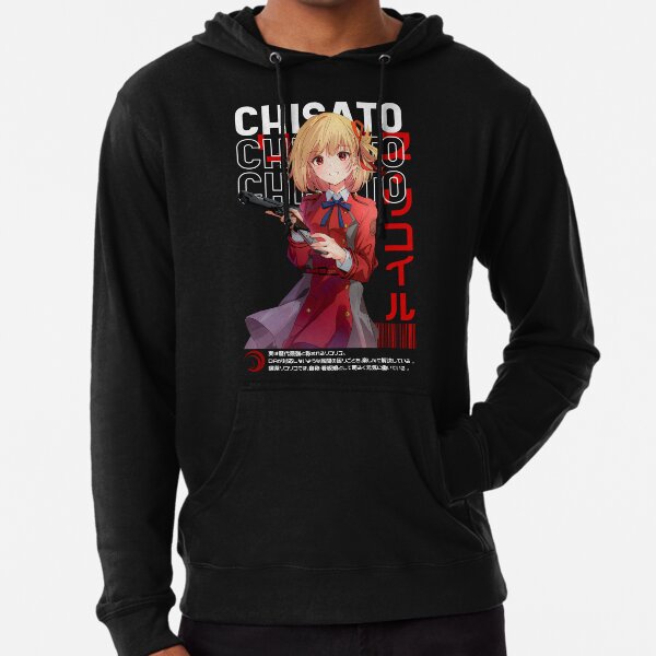 Chisato Nishikigi Lycoris Recoil Lightweight Hoodie for Sale by ice man7 Redbubble