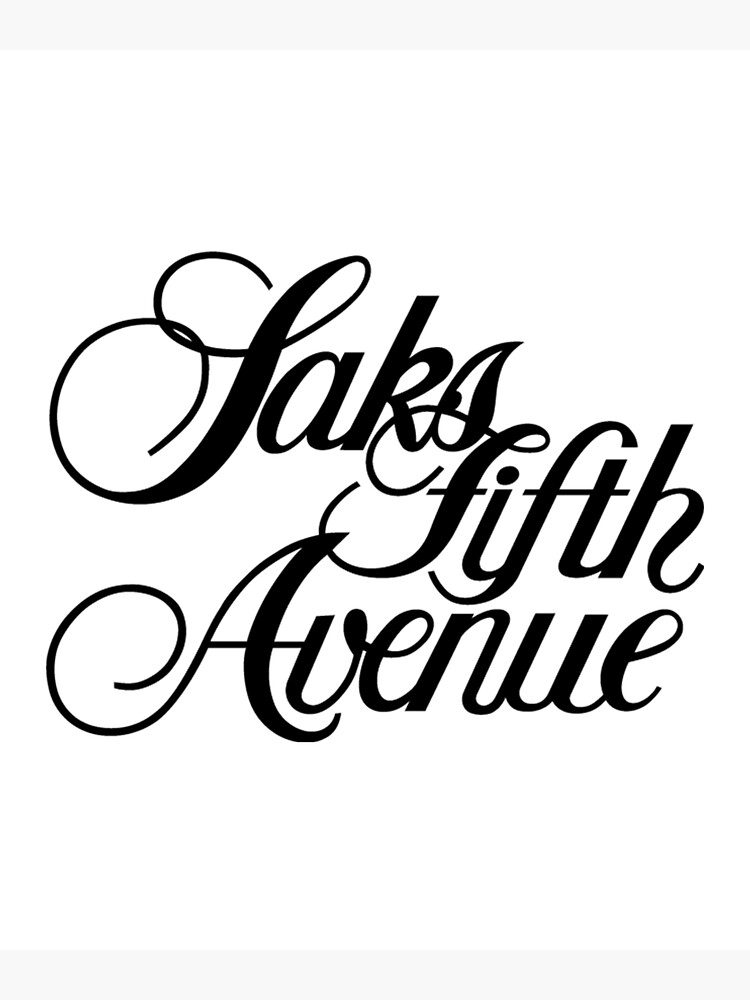 Saks fifth avenue Poster for Sale by YAZEEDBASH