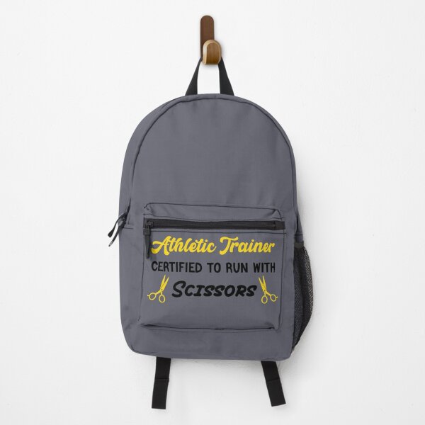 Item preview, Athletic Trainer Certified To Run With Scissors designed and sold by Cute Shark.