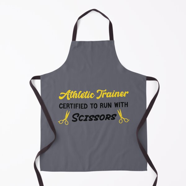 Item preview, Athletic Trainer Certified To Run With Scissors designed and sold by Cute Shark.
