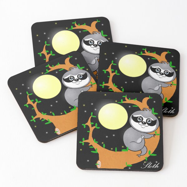 Item preview, Cute Sloth  designed and sold by Shirley cute art .
