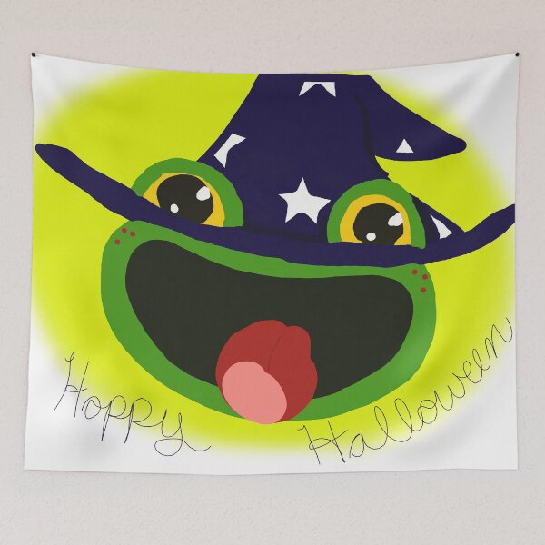 Item preview, Hoppy Halloween designed and sold by EmberGlowPress.