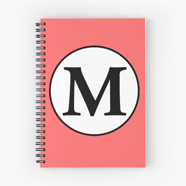 Item preview, Monogram M Initial M Letter M designed and sold by jaycartoonist.