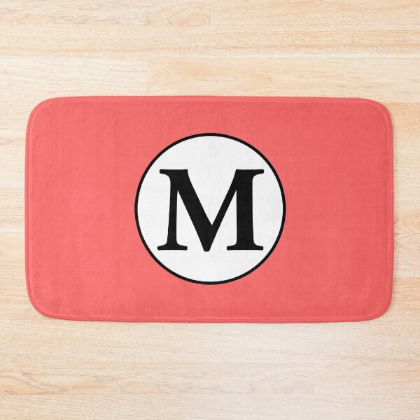 Item preview, Monogram M Initial M Letter M designed and sold by jaycartoonist.