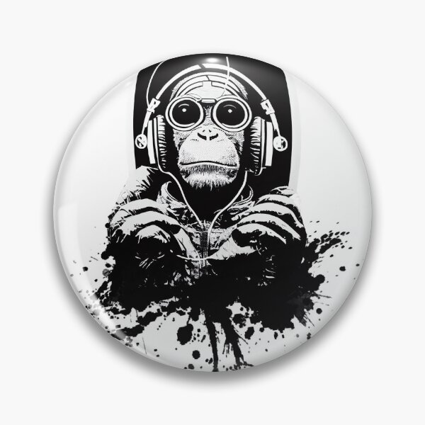 Item preview, Monkey Headphones designed and sold by TheSamuraiCat.