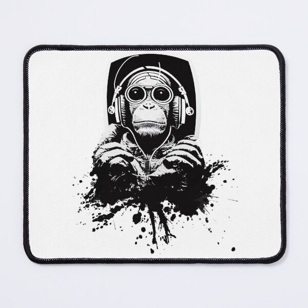 Item preview, Monkey Headphones designed and sold by TheSamuraiCat.
