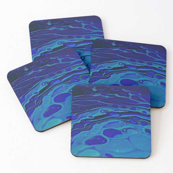 Item preview, Pool Blue Trippy Liquid Art | Trippy Art | Stoked Up Art designed and sold by StokedUpArt.