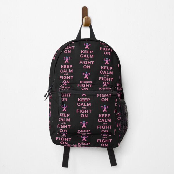 Item preview, Keep Calm and Fight On (fighting cancer) designed and sold by JoyOfHopeStore.