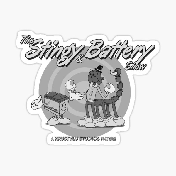 Simpsons - Itchy & Scratchy Bite and Fight Decal 