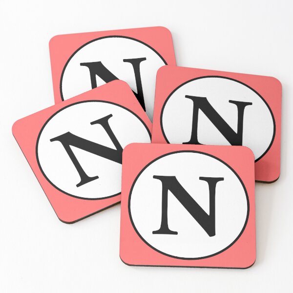 Item preview, Monogram N Initial N Letter N designed and sold by jaycartoonist.