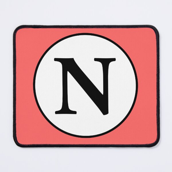 Item preview, Monogram N Initial N Letter N designed and sold by jaycartoonist.