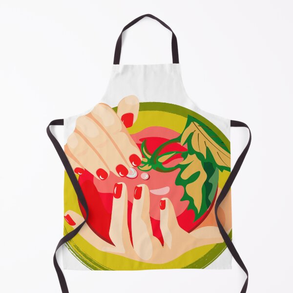 Item preview, red juicy tomato in the hands of a girl designed and sold by Zhanna Lenivaya.