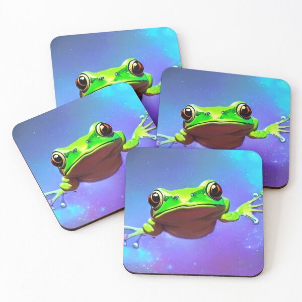 Item preview, Frog in the Cosmos designed and sold by UpsidedwnBruisr.