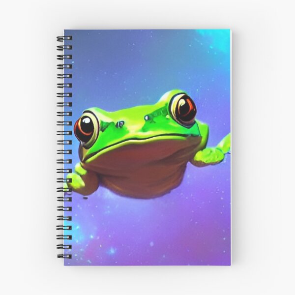 Item preview, Frog in the Cosmos designed and sold by UpsidedwnBruisr.