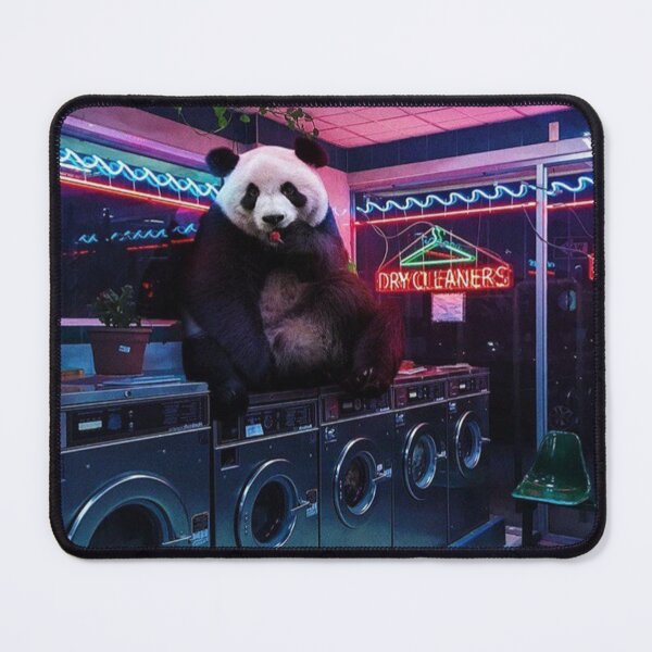 Item preview, Panda in the washroom designed and sold by hriundelj.