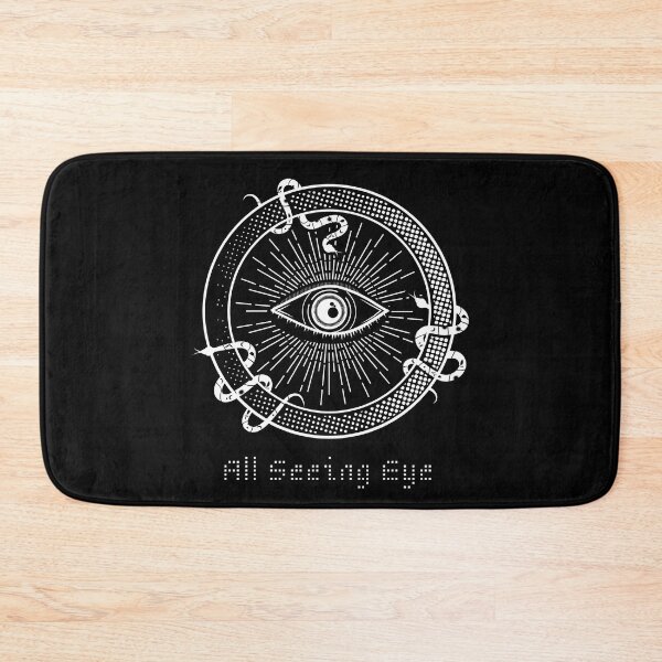 Item preview, Black and White Mystic Design With All Seeing Eye designed and sold by Thonja.