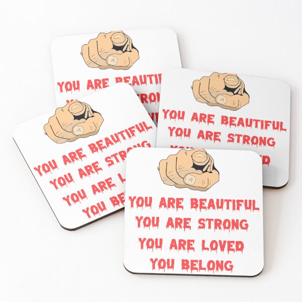 Item preview, You Are Beautiful You Are Strong You Are Loved You Belong designed and sold by bobe1design.