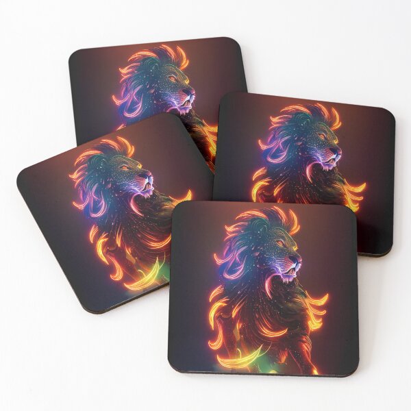 Item preview, Leon (Neon Lion) designed and sold by Michael Kent.