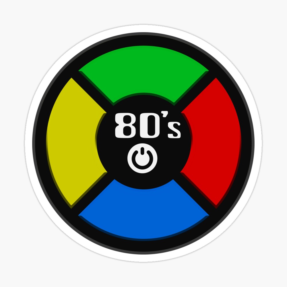 Retro 80s Simon Says Game Pin for Sale by McPod