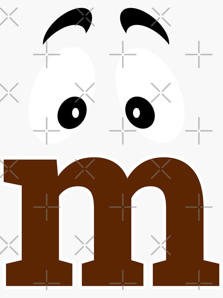 Brown M&M Decal / Sticker 60