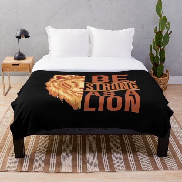 Item preview, Be Strong As A Lion Macho Lion Mane Animal africano Gráfico designed and sold by Locjeb.
